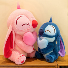 STITCH 30CM CON CORAZON COD PELUCHE112B