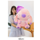 STITCH ROSADO 60CM DORMILON CON GORRO COD PELUCHE243C