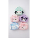 SANRIO PORTACOSMETICO FELPA CON ASAN14X12 COD K14 SANRIO PORTACOSMETICO FELPA CON ASAN14X12 COD K14