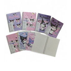 SANRIO LIBRETA ESTAMPADA SURTIDOS X 10 UNIDADES 14*21 COD 6825D