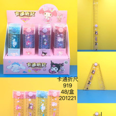 SANRIO REGLA 30CM X 48 PCS COD 919