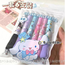 SANRIO ESTUCHE DE BOLIGRAFOS X6 UNIDADES COD 1815A