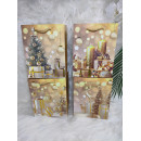 BOLSA DE REGALO (DORADO NAVIDAD ) COD BK08