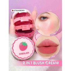 SHEGLAM 2IN1 BLUSH CREAM X 24 COD 2685