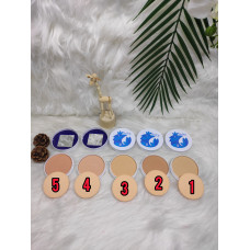 NAILEN POLVO ESTUCHE BLANCO COD NB