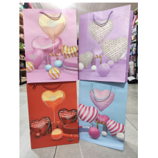 BOLSA DE REGALO (CORAZON GLOBO) COD BK04