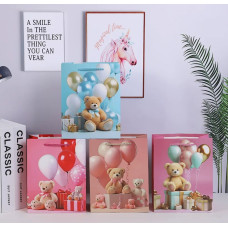 BOLSA DE REGALO ( OSITO CON GLOBO) COD BK15
