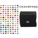 MARCADORES DOBLE PUNTA PERMANENTE 120 PIEZAS COD T120