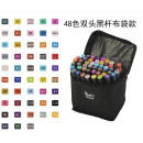 MARCADORES DOBLE PUNTA PERMANENTE 48 PIEZAS COD T48