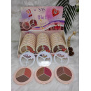 SAS BY USHAS RUBOR SOMBRA 3IN1 X 24 COD SAF005