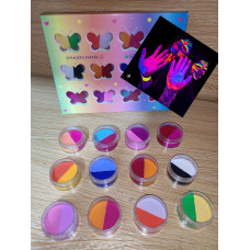 SOMBRA FOSFORECENTE X 12 COD 5228