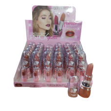 QUEEN BEAUTY LABIAL CREMOSO X 24 COD S-3062