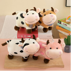 PELUCHE VACA CON CHUPON 25CM COD PELUCHE161A