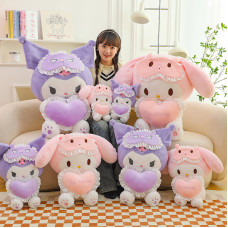 KUROMI / MELODDY 40CM CON CORAZON COD PELUCHE189A