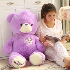 OSITO 80CM COLOR LILA COD PELUCHE42