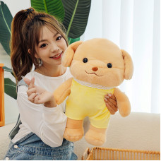 CANICHE 45CM CON BRAGA COD PELUCHE230C