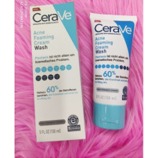 CERAVE ACNE FOAMING CREAM WASH 150ML COD 1532